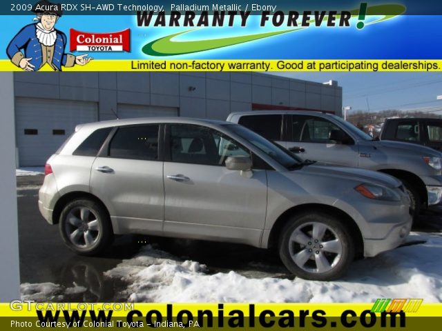 2009 Acura RDX SH-AWD Technology in Palladium Metallic