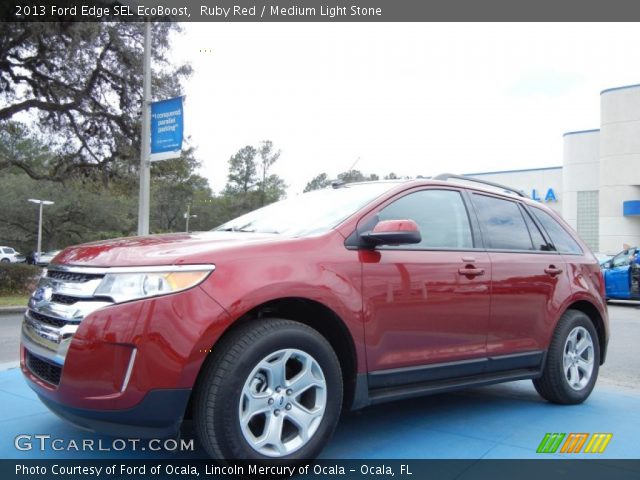 2013 Ford Edge SEL EcoBoost in Ruby Red