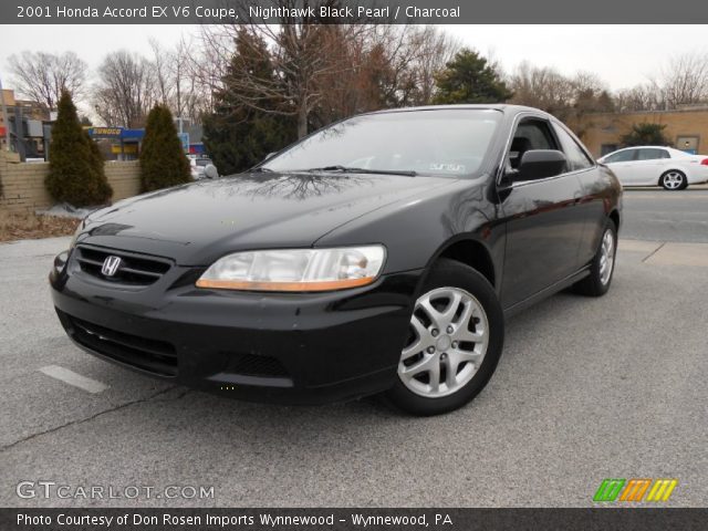 2001 Honda Accord EX V6 Coupe in Nighthawk Black Pearl