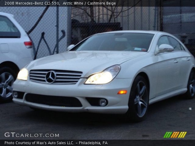 2008 Mercedes-Benz CLS 550 in Arctic White