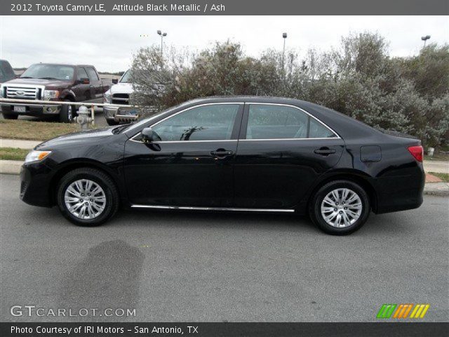 2012 Toyota Camry LE in Attitude Black Metallic