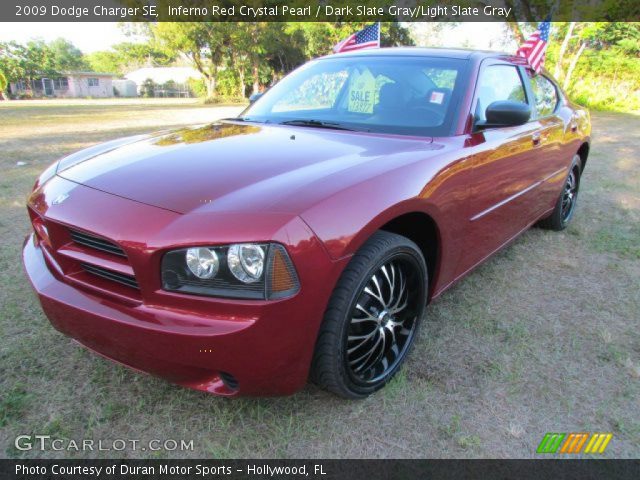 2009 Dodge Charger SE in Inferno Red Crystal Pearl