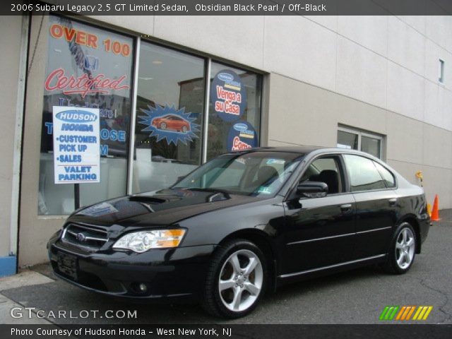 2006 Subaru Legacy 2.5 GT Limited Sedan in Obsidian Black Pearl