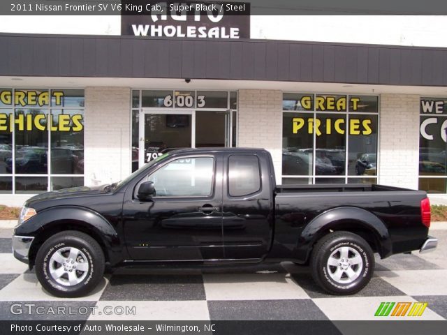 2011 Nissan Frontier SV V6 King Cab in Super Black