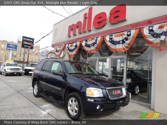 2007 GMC Envoy SLE 4x4 in Midnight Blue Metallic