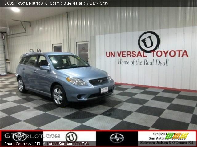 2005 Toyota Matrix XR in Cosmic Blue Metallic