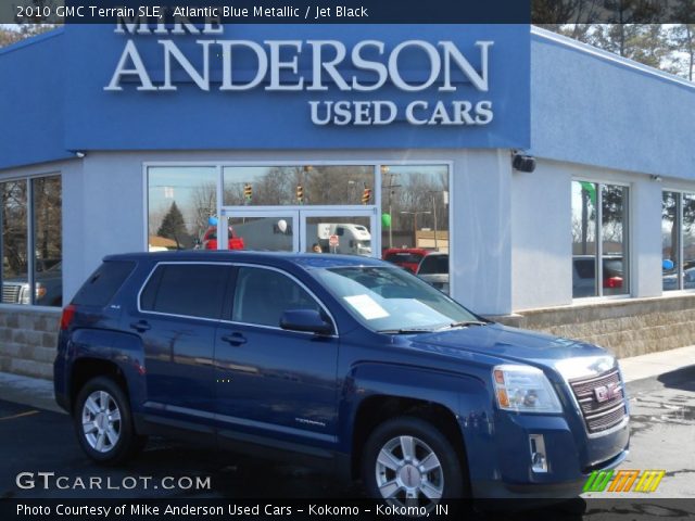 2010 GMC Terrain SLE in Atlantic Blue Metallic