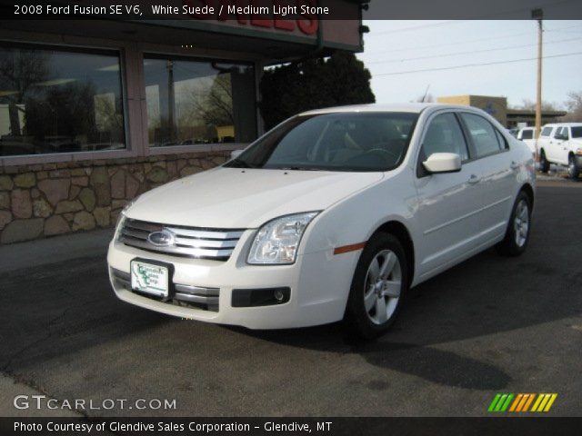 2008 Ford Fusion SE V6 in White Suede