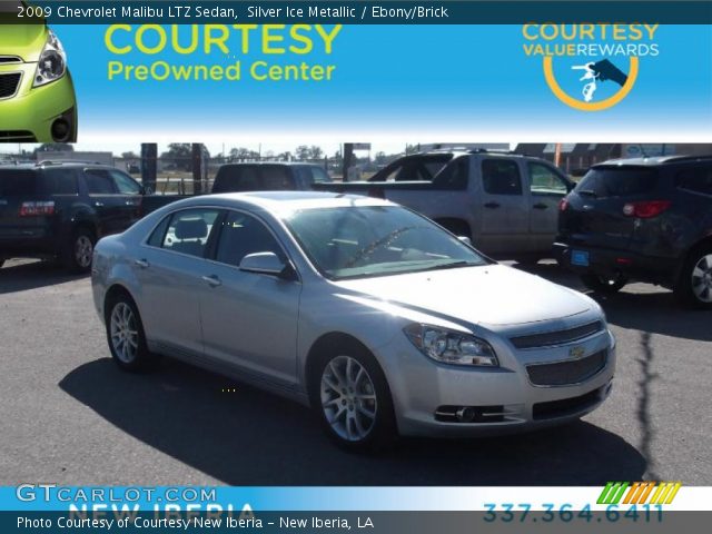 2009 Chevrolet Malibu LTZ Sedan in Silver Ice Metallic