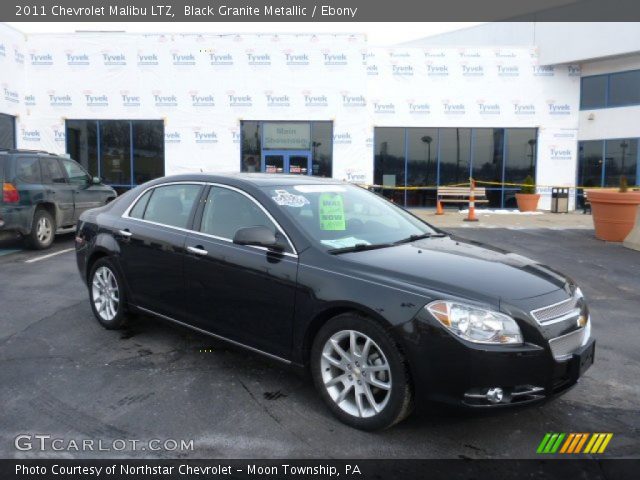 2011 Chevrolet Malibu LTZ in Black Granite Metallic