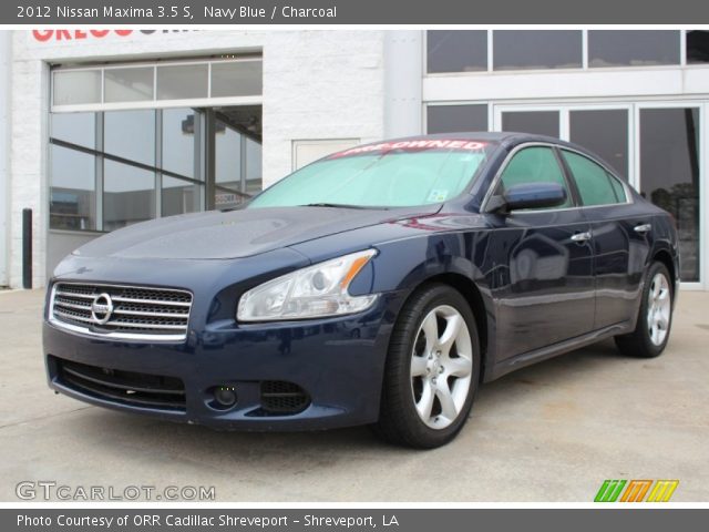 2012 Nissan Maxima 3.5 S in Navy Blue