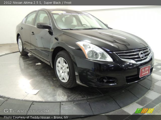 2012 Nissan Altima 2.5 S in Super Black