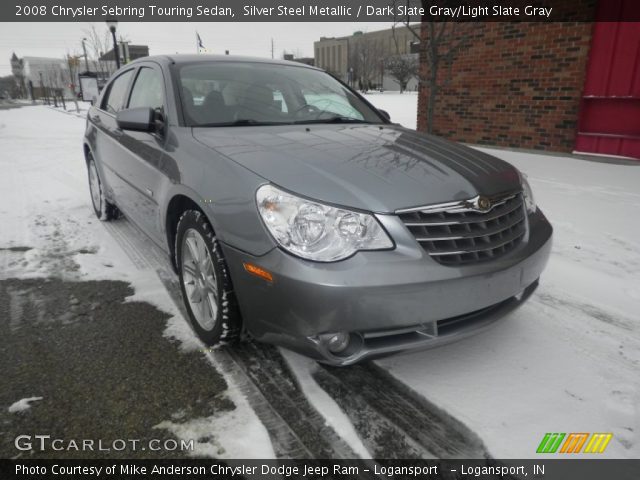 2008 Chrysler Sebring Touring Sedan in Silver Steel Metallic