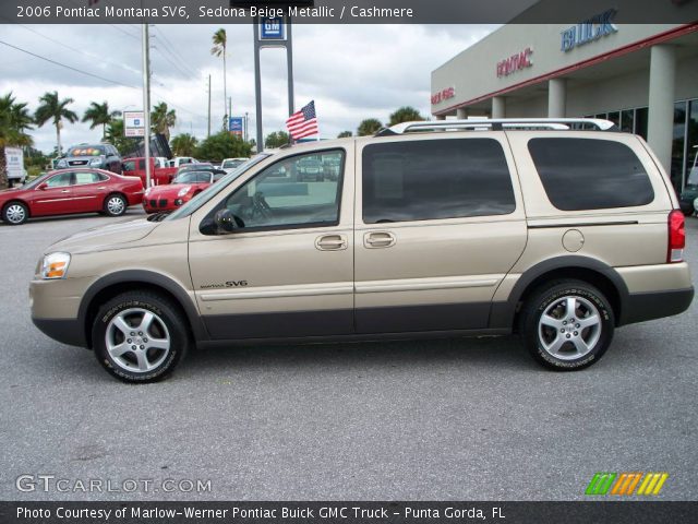 2006 Pontiac Montana SV6 in Sedona Beige Metallic