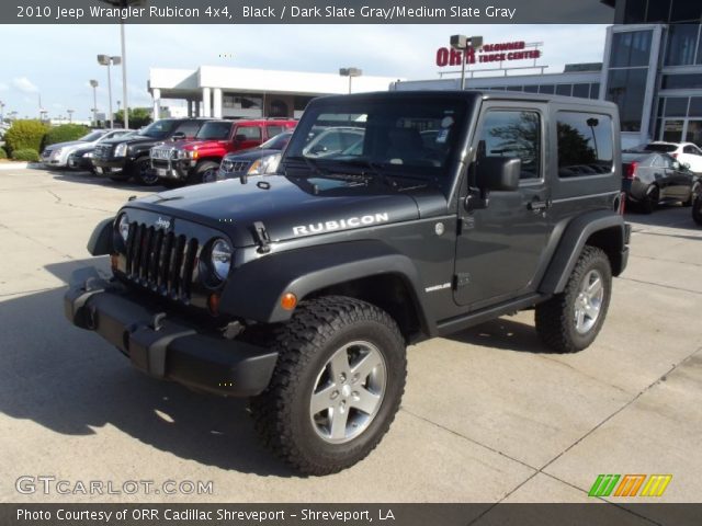 2010 Jeep Wrangler Rubicon 4x4 in Black