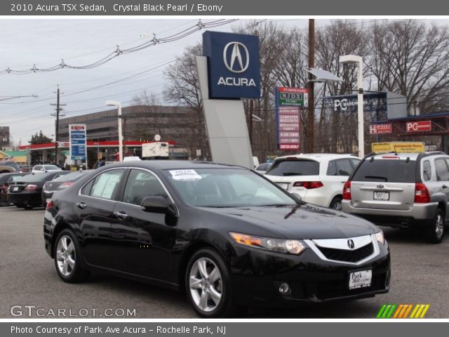 2010 Acura TSX Sedan in Crystal Black Pearl