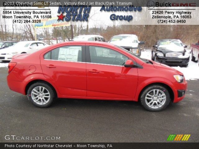 2013 Chevrolet Sonic LT Sedan in Victory Red