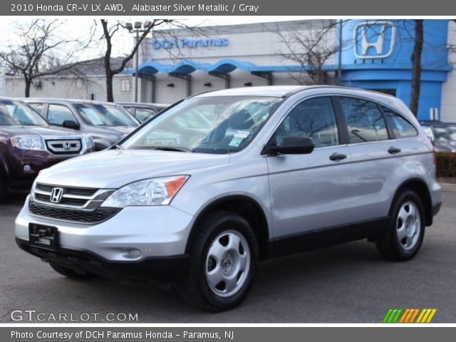 2010 Honda CR-V LX AWD in Alabaster Silver Metallic
