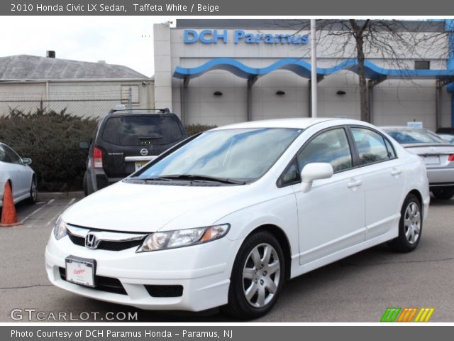 2010 Honda Civic LX Sedan in Taffeta White