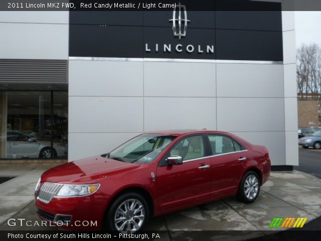2011 Lincoln MKZ FWD in Red Candy Metallic