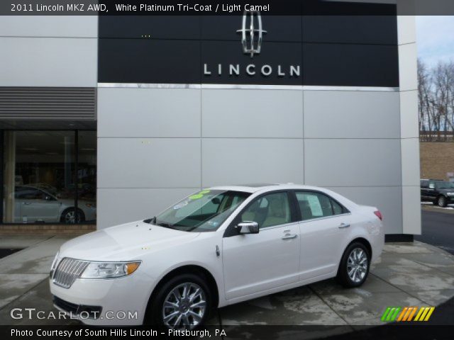 2011 Lincoln MKZ AWD in White Platinum Tri-Coat