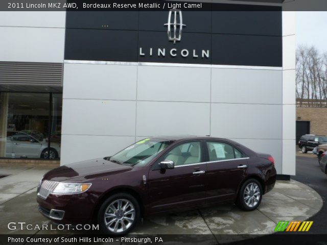 2011 Lincoln MKZ AWD in Bordeaux Reserve Metallic