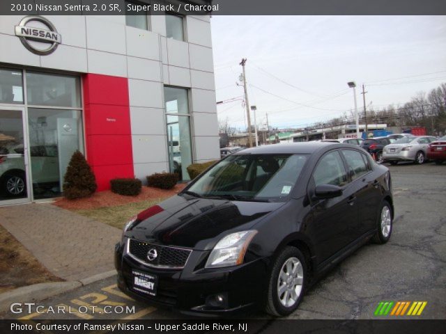 2010 Nissan Sentra 2.0 SR in Super Black