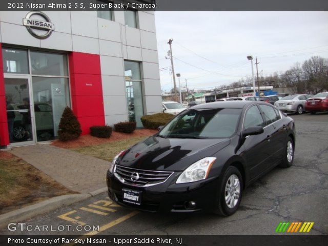 2012 Nissan Altima 2.5 S in Super Black