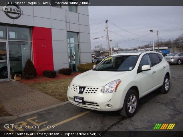 2010 Nissan Rogue SL AWD in Phantom White