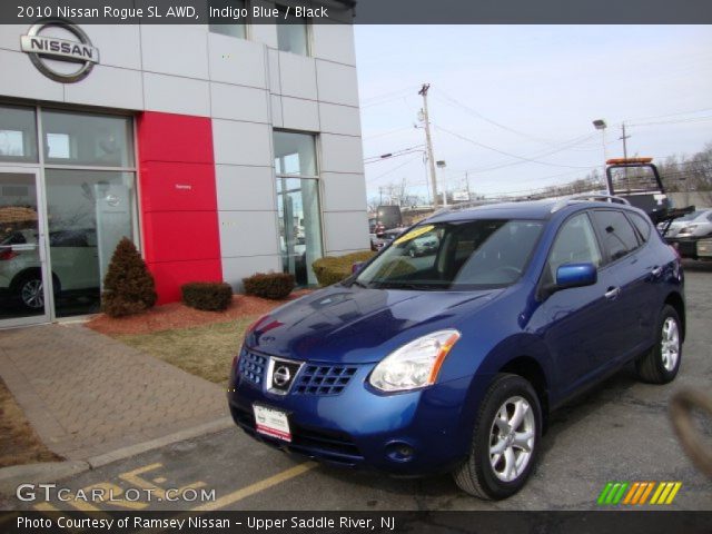2010 Nissan Rogue SL AWD in Indigo Blue