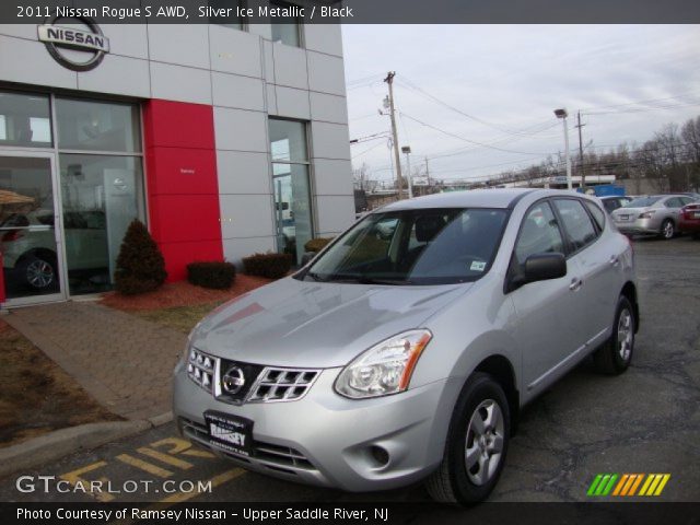 2011 Nissan Rogue S AWD in Silver Ice Metallic