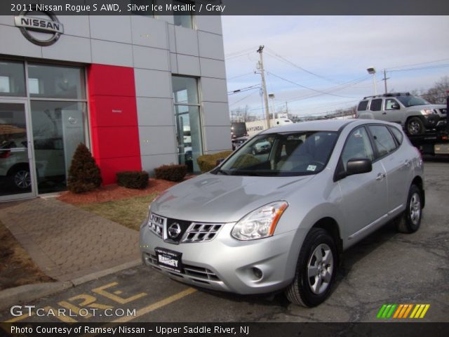 2011 Nissan Rogue S AWD in Silver Ice Metallic