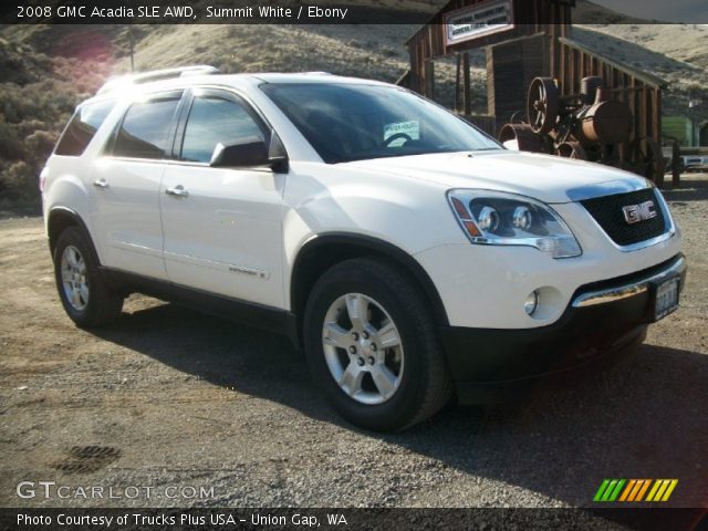 2008 GMC Acadia SLE AWD in Summit White