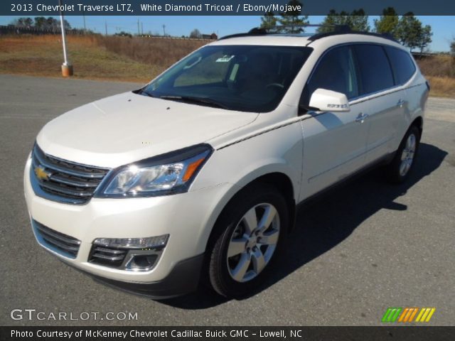 2013 Chevrolet Traverse LTZ in White Diamond Tricoat