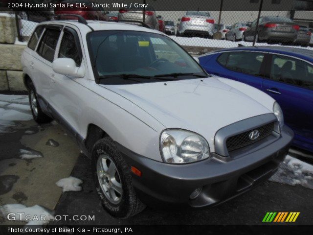 2004 Hyundai Santa Fe GLS in Nordic White