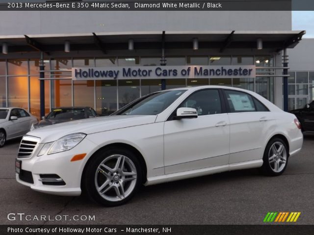 2013 Mercedes-Benz E 350 4Matic Sedan in Diamond White Metallic