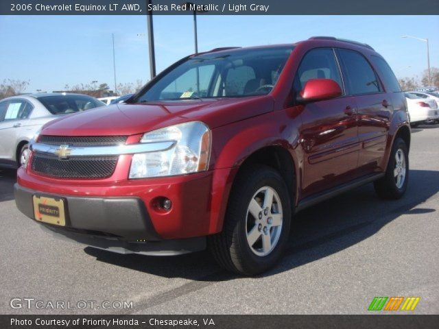 2006 Chevrolet Equinox LT AWD in Salsa Red Metallic