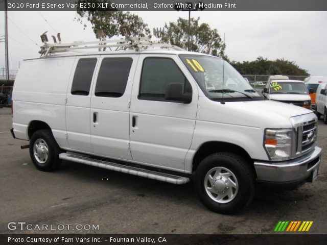 2010 Ford E Series Van E250 XLT Commericial in Oxford White
