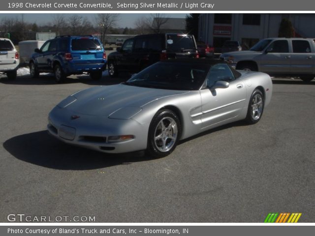 1998 Chevrolet Corvette Convertible in Sebring Silver Metallic