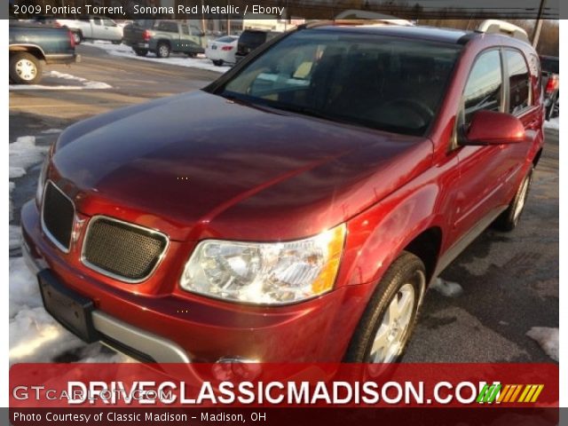 2009 Pontiac Torrent  in Sonoma Red Metallic
