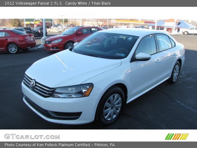 2012 Volkswagen Passat 2.5L S in Candy White