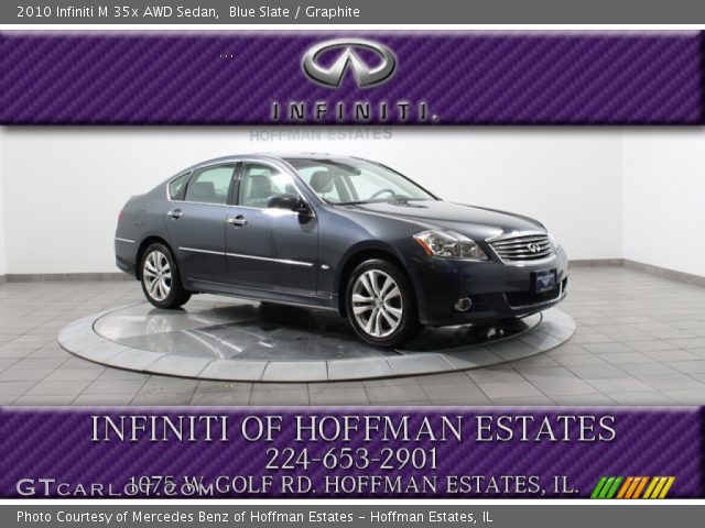 2010 Infiniti M 35x AWD Sedan in Blue Slate