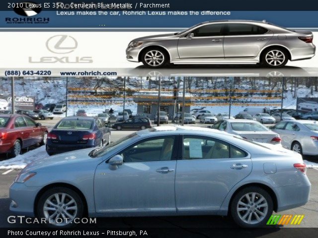 2010 Lexus ES 350 in Cerulean Blue Metallic