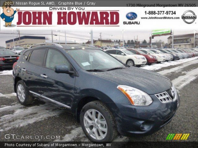 2013 Nissan Rogue SL AWD in Graphite Blue
