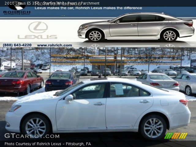 2010 Lexus ES 350 in Starfire White Pearl