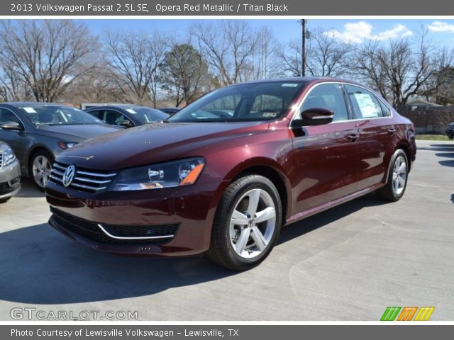 2013 Volkswagen Passat 2.5L SE in Opera Red Metallic