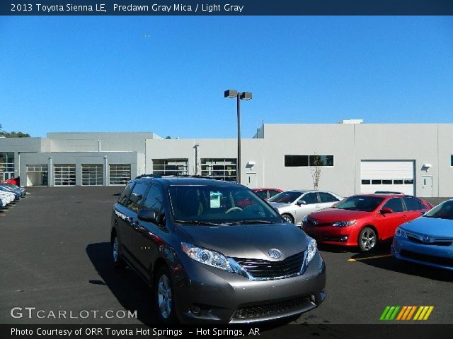 2013 Toyota Sienna LE in Predawn Gray Mica