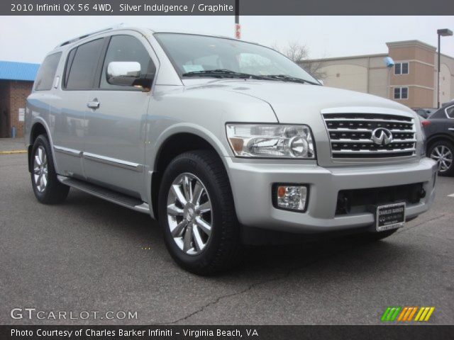 2010 Infiniti QX 56 4WD in Silver Indulgence
