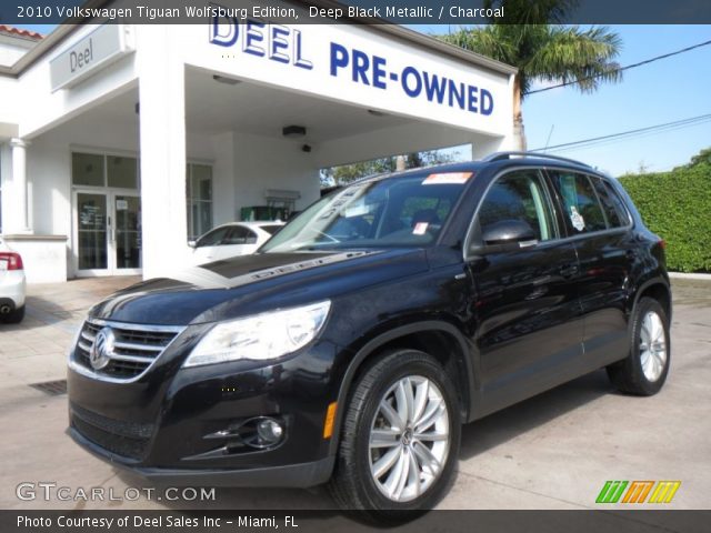 2010 Volkswagen Tiguan Wolfsburg Edition in Deep Black Metallic