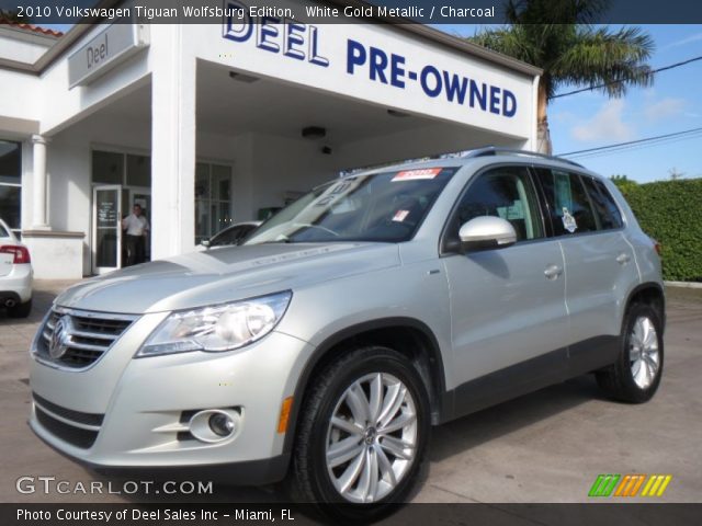 2010 Volkswagen Tiguan Wolfsburg Edition in White Gold Metallic